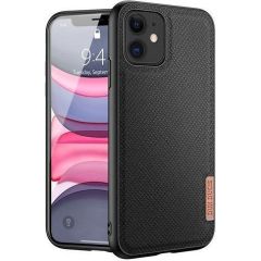 Dux Ducis iPhone 11 Fino case covered with nylon material Apple Black