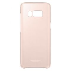 Samsung QG955CPE Clear Cover for Galaxy S8+ G955  Pink Oriģinālie maciņi