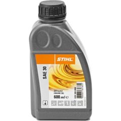 Eļļa Stihl SAE 30; 0,6 l; dārza tehnikai ar četrtaktu dzinējiem