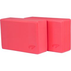 Yoga brick AVENTO 42YA 2pcs Pink Fitnesa preces