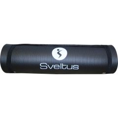 Exercise mat SVELTUS TRAINING MAT 140x60x1cm Black