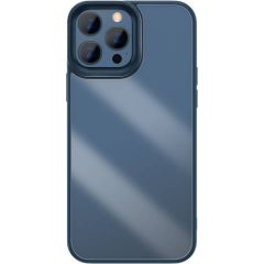 Baseus Crystal telefona futrālis iPhone 13 Pro (zils)