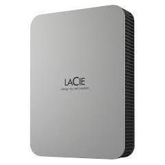 External HDD LACIE Mobile Drive Secure STLR5000400 5TB USB-C USB 3.2 Colour Space Gray STLR5000400