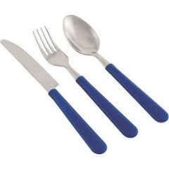 Cutlery Set Easy Camp Adventure, Blue, For 4 Persons