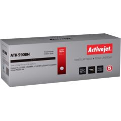 Activejet Toner ATK-590BN (replacement for Kyocera TK-590BK; Supreme; 7000 pages; black) Lāzerprinteru izejmateriāli