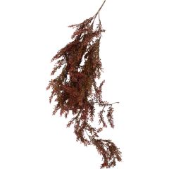 Artificial plant GREENLAND hanging branch, red