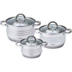 Trauku komplekts, Ø16/18/20cm Klausberg. Katli