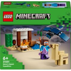 LEGO Minecraft Pustynna wyprawa Steve’a (21251)