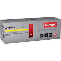 Activejet Toner ATK-590YN (replacement for Kyocera TK-590Y; Supreme; 5000 pages; yellow) Lāzerprinteru izejmateriāli