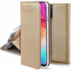 Fusion Magnet Book Case grāmatveida maks telefonam Xiaomi Redmi Note 12 Pro 5G  zelta krāsā Neoriģinālie Maciņi