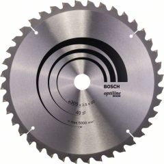 Griešanas disks kokam Bosch OPTILINE WOOD; 305x2,5x30,0 mm; Z40; 10°