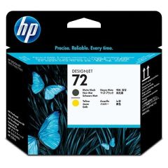 Hewlett-packard HP Ink No.72 Matt black/Yellow (C9384A) Tintes printeru izejmateriāli