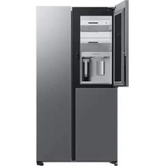 Samsung RH69B8920S9/EG RS8000, side-by-side (stainless steel/silver, food showcase door, beverage center, fixed water connection)