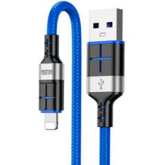 KAKUSIGA KSC-696 USB-A -> Lightning кабель для зарядки 15 Вт | 120 см синий