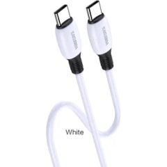 KAKUSIGA KSC-951 USB-C -> USB-C uzlādes kabelis 60W | 100 cm balts