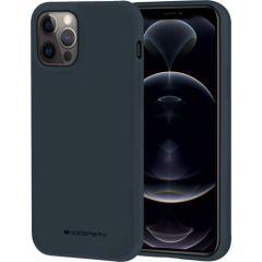 Чехол Mercury Soft Jelly Case Apple iPhone 15 Plus темно синий