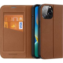 Case Dux Ducis Skin X2 Samsung A145 A14 4G/A146 A14 5G brown Neoriģinālie Maciņi
