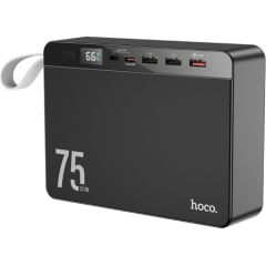 Внешний аккумулятор Power Bank Hoco J94 Overlord 22.5W 75000mAh черный