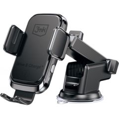 Car charger-holder 3mk Drive & Charge black