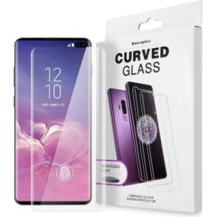 Tempered glass Nano Optics 5D UV Glue Samsung S916 S23 Plus 5G curved transparent Ekrānu aizsardzība