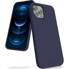Case Mercury Silicone Case Samsung A736 A73 5G dark blue Neoriģinālie Maciņi