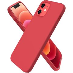 Чехол Liquid Silicone 1.5mm Apple iPhone 13 Pro Max красный