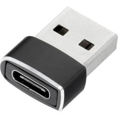 Adapter from USB to Type-C (OTG) black