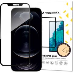 Защитное стекло дисплея Wozinsky 5D адаптирован к чехлу Huawei P40 черное