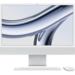 Apple iMac 24 (2023) 4.5K Retina M3 8 CPU 10 GPU 256GB Silver Eng + Rus