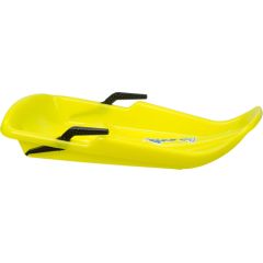 Sledge plastic RESTART Twister 0298 80x39 cm Yellow