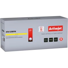 Activejet ATK-5280YN toner (replacement for Kyocera TK-5280Y; Supreme; 11000 pages; yellow) Lāzerprinteru izejmateriāli