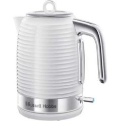 Russell Hobbs Inspire electric kettle 1.7 L 2400 W White Tējkannas (elektriskās)