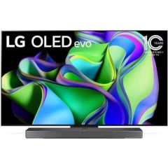 TV Set LG 83" OLED/4K/Smart 3840x2160 Wireless LAN Bluetooth webOS OLED83C31LA