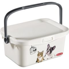 Curver Коробка с крышкой и ручкой Multiboxx 3л 26x18x11cм Cat&Dog