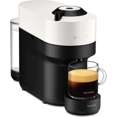 Krups Nespresso Vertuo Pop Coconut White XN9201, capsule machine (black/white)