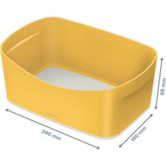 Leitz Uzglabašanas paliktnis Cosy L MyBox, silti dzeltenā krāsā Dokumentu arhivēšana