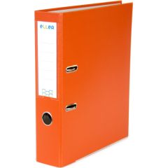 Mape-reģistrs ELLER Eko A4 formāts, 75 mm, oranža, apakšējā mala ar metālu Dokumentu mapes