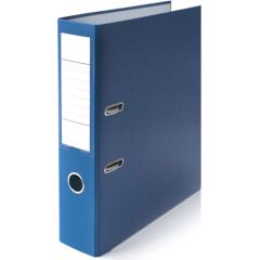 Mape-reģistrs ELLER Eko A4 formāts, 75 mm, zils, apakšējā mala ar metālu Dokumentu mapes