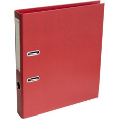 Mape-reģistrs ELLER A4 formāts, 50mm, sarkana, apakšējā mala ar metālu Dokumentu mapes