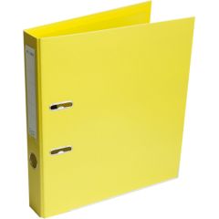 Mape-reģistrs ELLER A4 formāts, 50mm, dzeltena, apakšējā mala ar metālu Dokumentu mapes