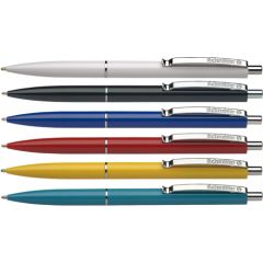 Lodīšu pildspalva SCHNEIDER K15, assorti korpuss, zila tinte ( Gab. x 5 )