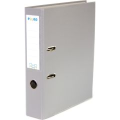 Mape-reģistrs ELLER Eko A4 formāts, 75 mm, pelēka, apakšējā mala ar metālu Dokumentu mapes