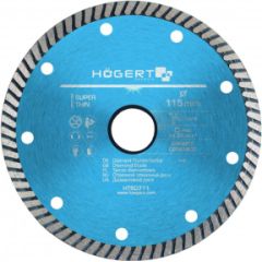 Dimanta griešanas disks Hogert HT6D711; 115 mm Dažādi diski
