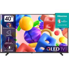 TV Hisense 40A5KQ, QLED (100 cm (40 inches), black, FullHD, Triple Tuner, SmartTV)
