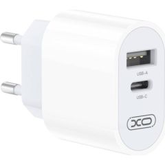 Wall charger XO L97, 1x USB, USB-C (white)