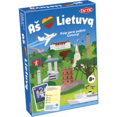 TACTIC Galda spēle "Es mīlu Lietuvu" (Lietuviešu val.)