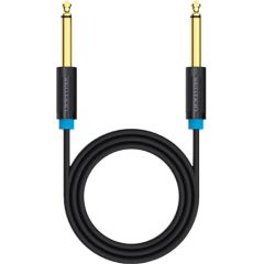 6.35mm TS Male to Male Audio Cable 3m Vention BAABI (black)