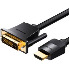 HDMI to DVI Cable 5m Vention ABFBJ (Black) HDMI vadi