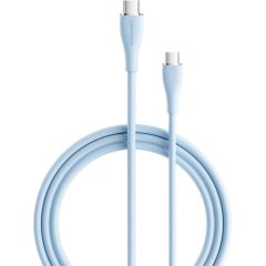 USB-C 2.0 to USB-C 5A Cable Vention TAWSF 1m Light Blue Silicone