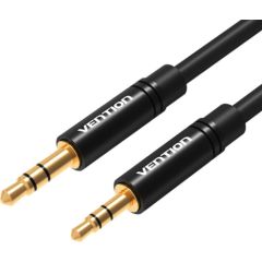 Mini jack 3,5mm to 2,5mm AUX cable Vention BALBD 0,5m (black) Dažādi vadi